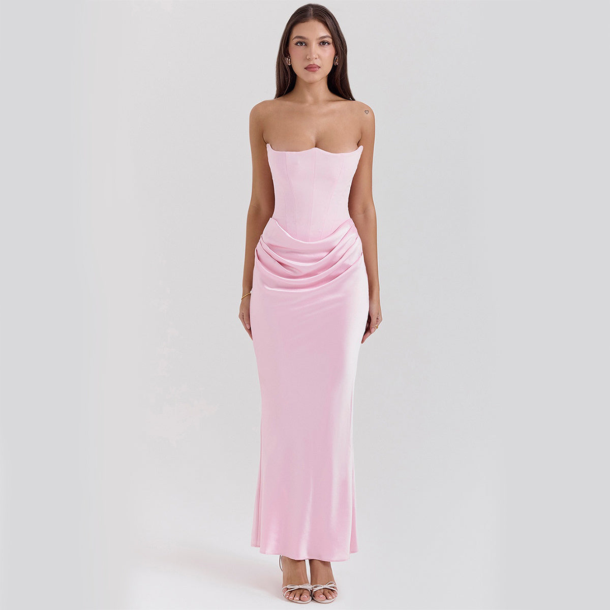 Slim Tube Backless Evening Dress