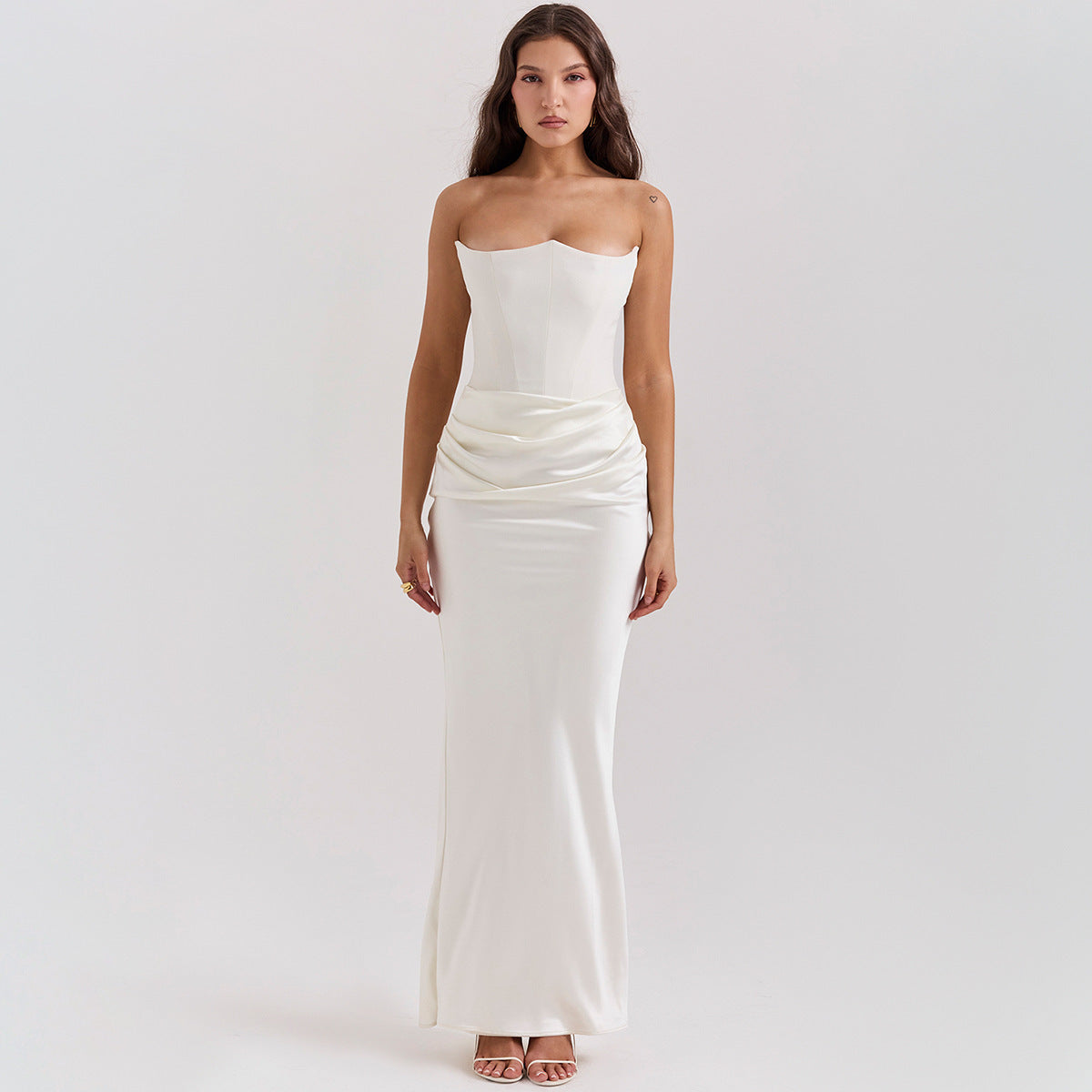 Slim Tube Backless Evening Dress