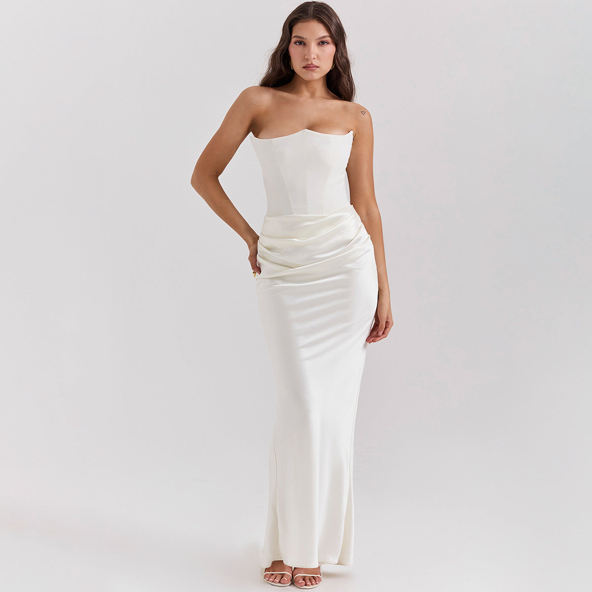 Slim Tube Backless Evening Dress