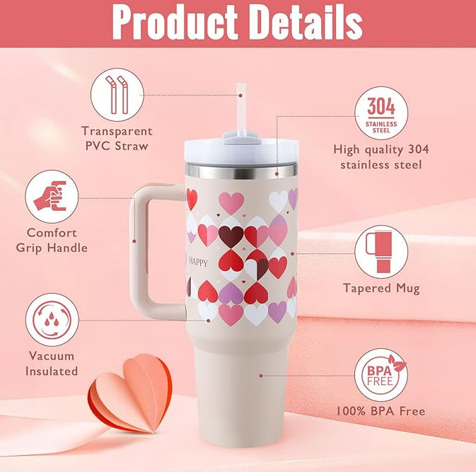 40 Oz No Spill Stainless Steel Insulated Tumbler