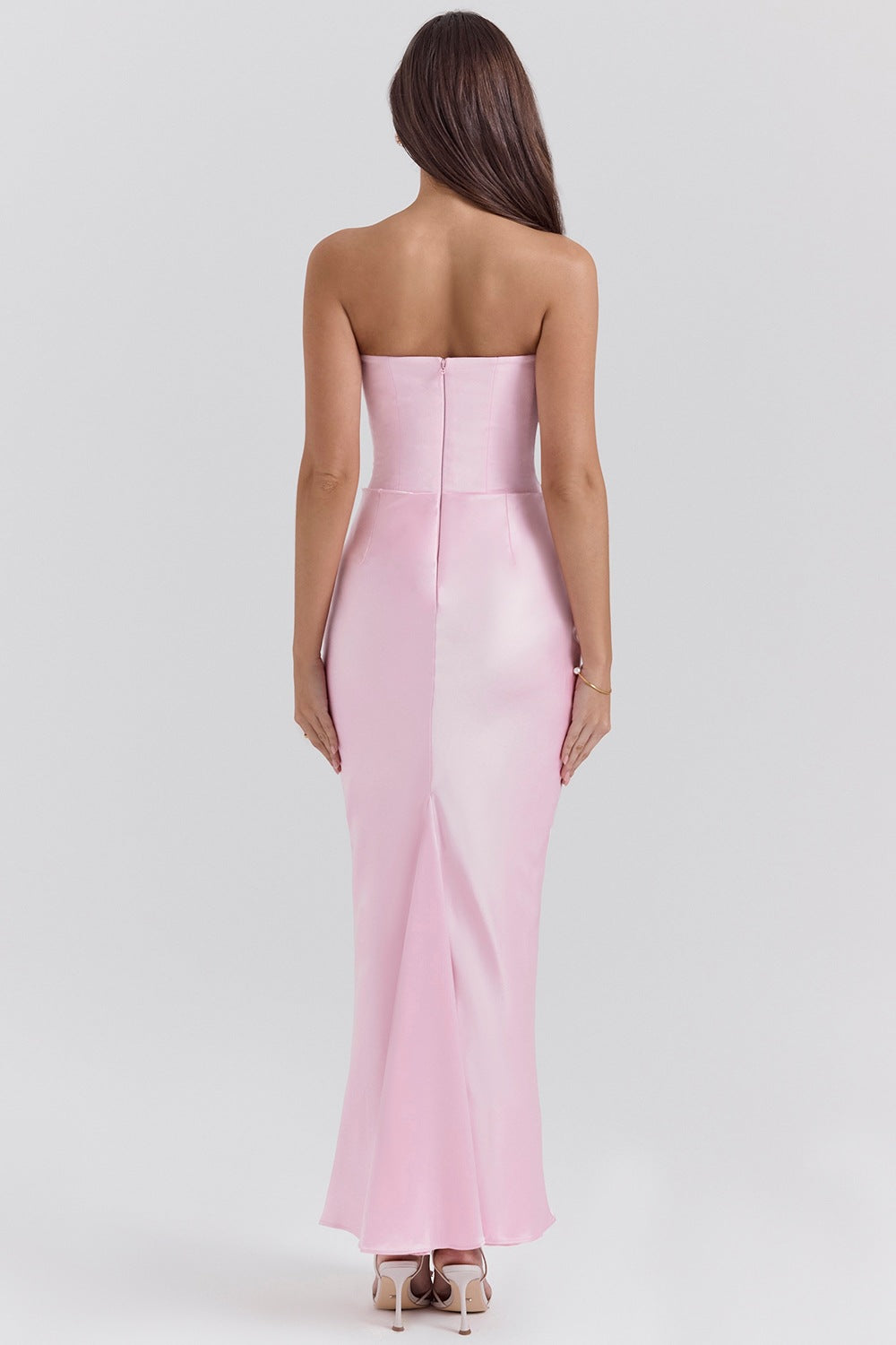 Slim Tube Backless Evening Dress