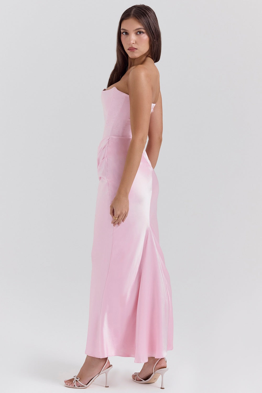 Slim Tube Backless Evening Dress